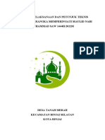 Petunjuk Pelaksanaan Dan Petunjuk Teknis Lomba Dalam Rangka Memperingati Maulid Nabi Muhammad Saw 1444H