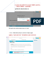 May Tinh, Laptop - Huong Dan Lam Bai Thi Azota Tu 20220107123502176181