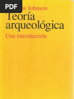 Teoría Arqueológica - Una Introducción (Matthew Johnson)