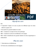 Cours Geologie - Planche 1