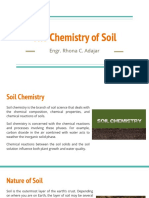 The Chemistry of Soil
