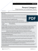 Parent Category EOI Form