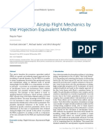 Modelling of Airship Flight Mechanics by The Proje