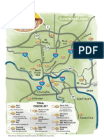 Cincinnati Coney Trail Map With Checklist