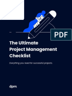 Digital Project Manager - Ultimate Project Management Checklist