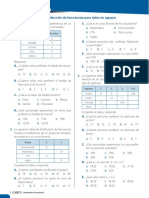 2018 Mat2s U2 Ficha Nivel Cero Tabla de Distribucion de Frecuencias para Datos Sin Agrupar