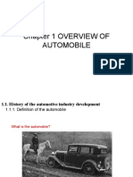 Chapter 1 Overview of Automobile