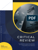 Critical Review Jurnal Daya Dukung Lingkungan