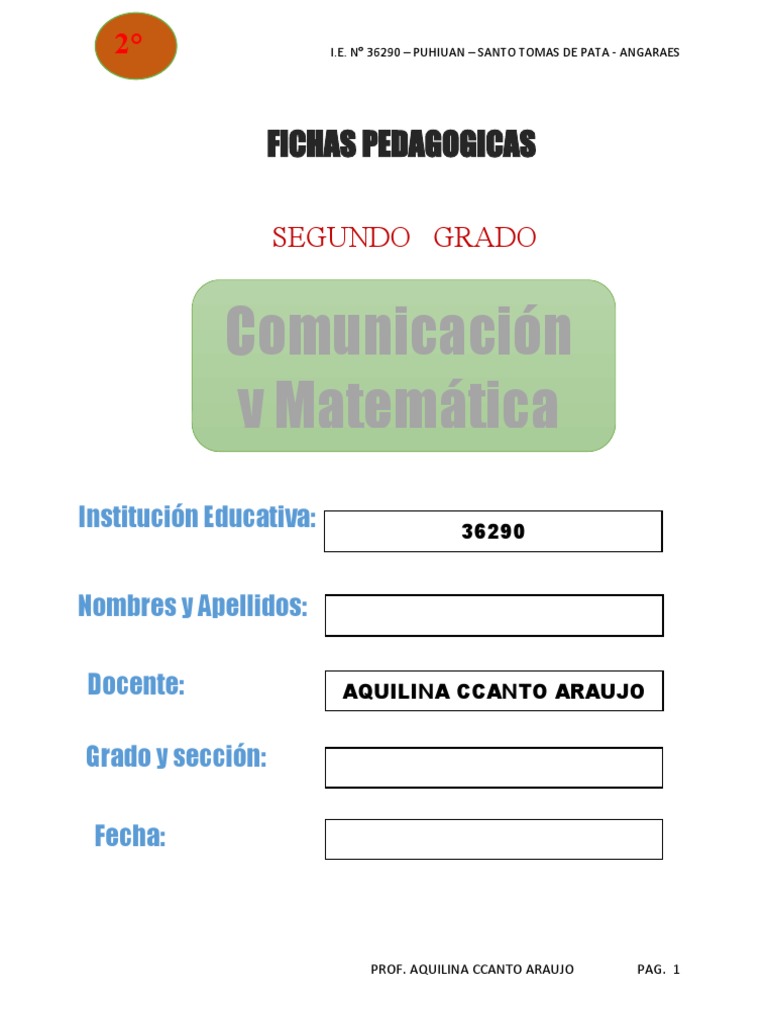 Actividades de Sílabas para Segundo Grado | PDF
