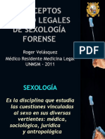 Conceptos Medico Legales de Sexología Forense 2011