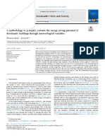 A Methodology To Promptly Evaluate The Energy Saving Pote - 2022 - Sustainable C