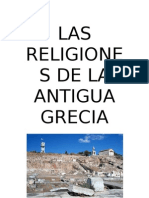 Las Religiones de La Antigua Grecia