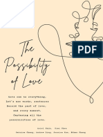 The Possibility of Love
