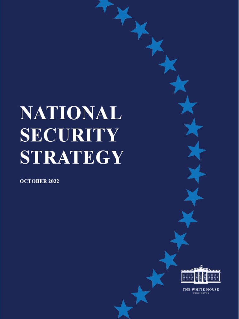 National Security Strategy PDF National Security Climate Change