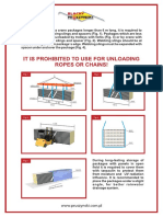 Sandwich Panels - Storage and Transport Instructions PDF
