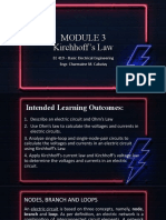 BEE-Module-3 Kirchhoff's Law