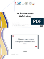 PPT5. Vias de Administración