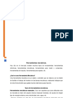 Tarea 2 Herramientas, Juego de Autocle, Multímetro, Lampara de Pruebas, Gato Hidráulico y Torres para Automóvil.