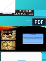 Historia de Ideas Politicas Primera Semana