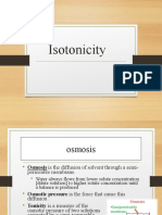 New Isotonicity