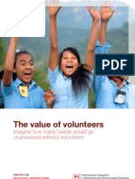 Value of Volunteers