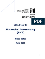 ACCA F3 Notes