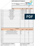 Parte Diario - RUTAS - PUENTE PEDAGOGICO KM 07+490 PS - 30-08-2022