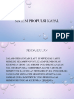 Sistem Propulsi Kapal