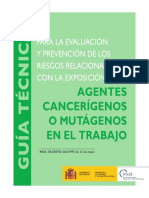 Guía Técnica para La Evaluación y #PRL Relacionados Con La Exposición