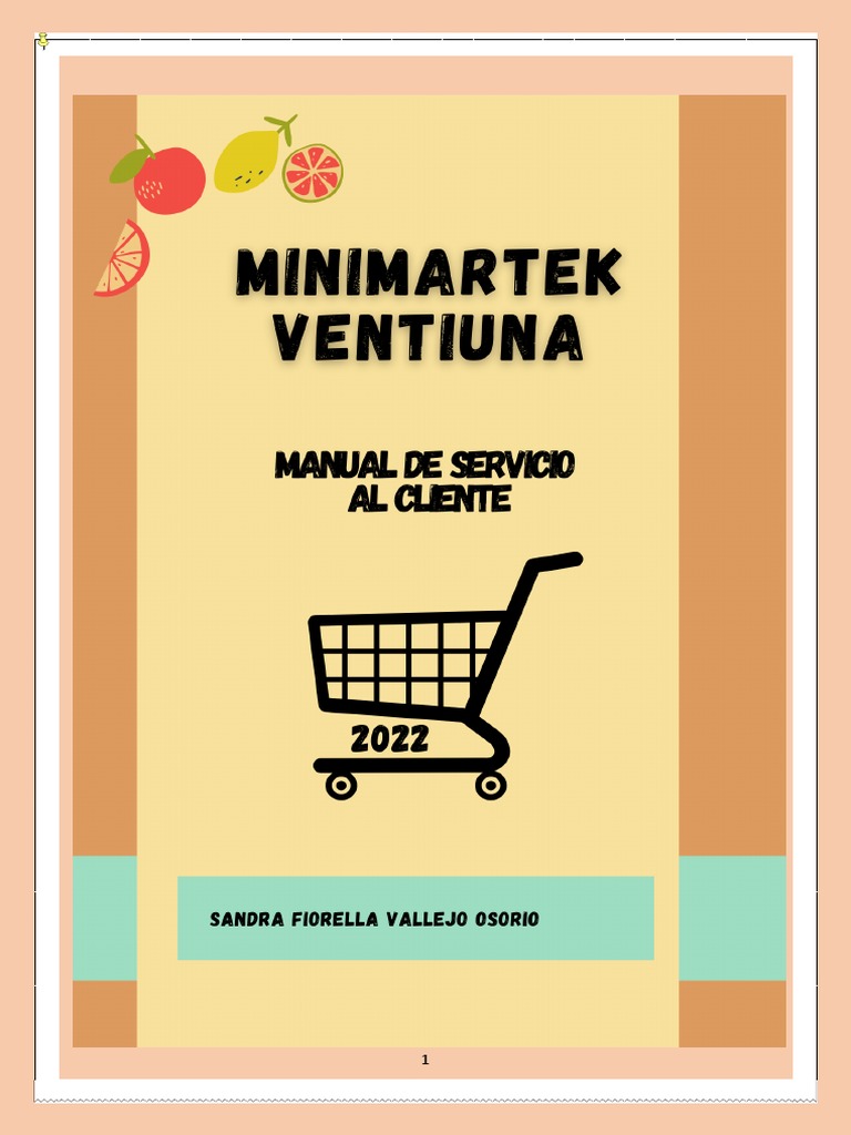 Manual de Servicio Al Cliente | PDF | Calidad (comercial) | Cliente