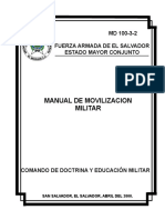 MD 100-3-2 Manual de Movilizacion Militar