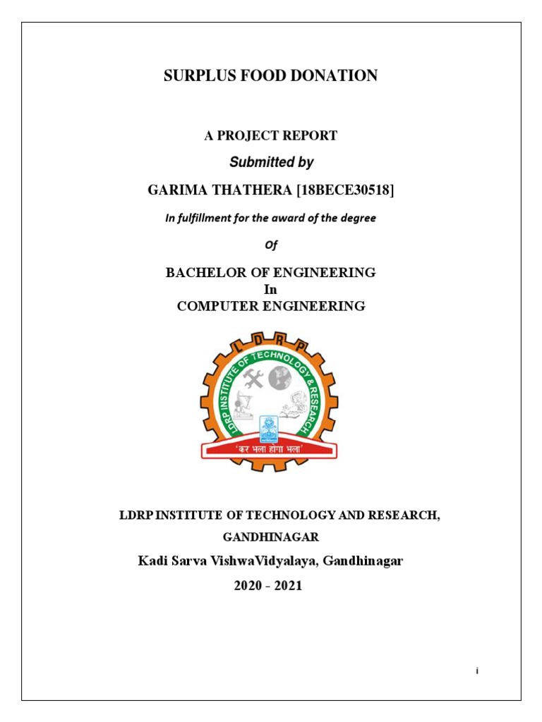 18BECE30518 SE Project Report | PDF | Feasibility Study | Class