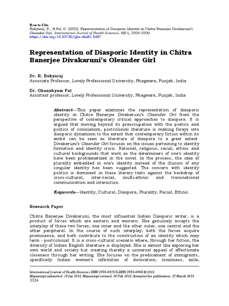 Scopus Research Paper PDF | PDF | Identity (Social Science) | Community