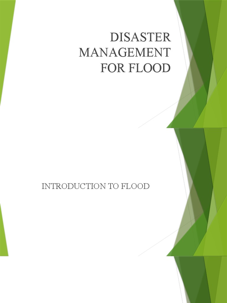 Flood Disaster Management Strategies | PDF | Flood | Storm Surge