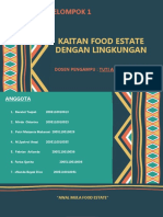 Kaitan Food Estate Dengan Lingkungan