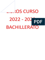 LibrosBachillerato 22 23