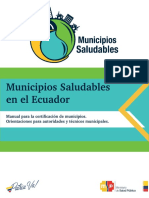 Municipios Saludables en Ecuador: Guía para certificación