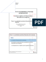 URJC - Grado Contabilidad y Finanzas (Semipresencial) - Decisiones de Inversión. Tema 1