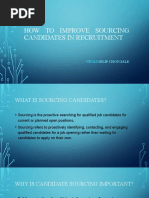 Candidate Sourcing