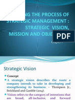 Chap. 1 Strategic Vision, Mission and Objectives