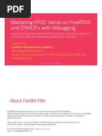 Mastering Rtos: Hands On Freertos and Stm32Fx With Debugging