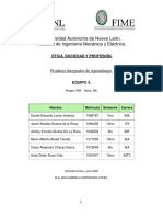 PIA - Equipo 3 Etica