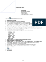 Ejercicio Word No 3 - Tabla - Resultados Del Futbol