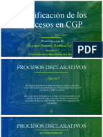 Clasificación de Los Procesos en CGP