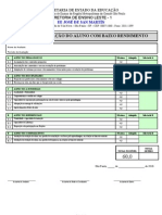 Ficha de Avaliação Do Desempenho Do Aluno