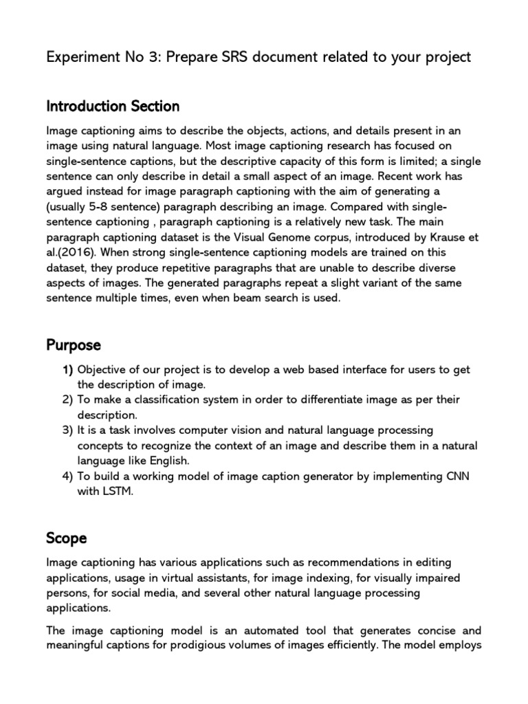 Ex 3 SRS | PDF | Systems Science | Applied Mathematics
