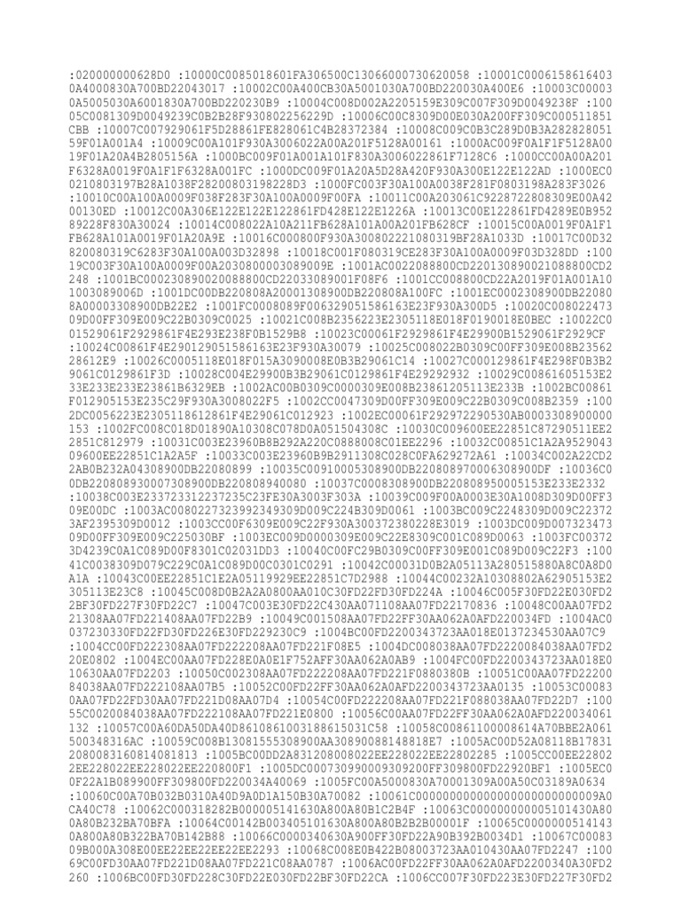 Hexadecimal Data Analysis Document | PDF | Business | Finance & Money ...