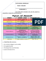 parts of speech