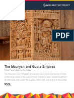 WHP 3-6-7d Read - The Mauryan and Gupta Empires - 950L