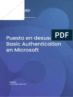 (ES) Puesta en Desuso de Basic Authentication en Microsoft